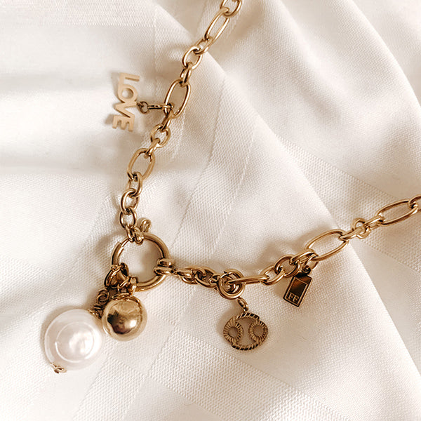 Bedeltje met love letters | Brievenbuscadeau | Friendship Falicia